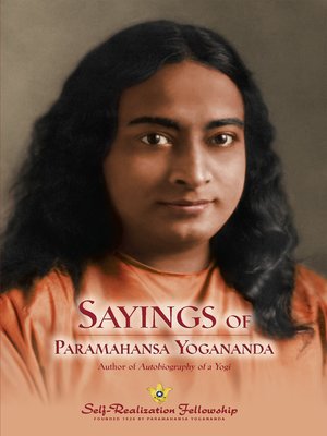 cover image of The the Sayings of Paramahansa Yogananda